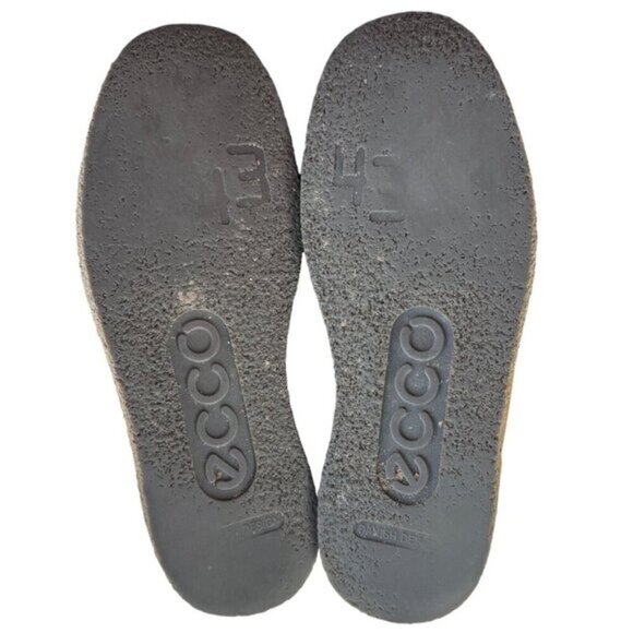 ECCO Crepetray Brown Suede Lace Up Chukka Boots 200364 05283 US 9 - Picture 6 of 14